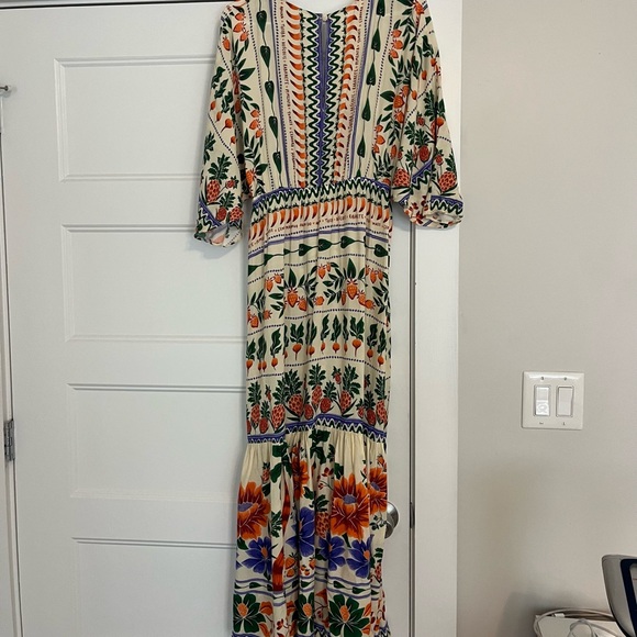 FARM Rio Multicolor Floral Maxi Dress - Picture 4 of 7